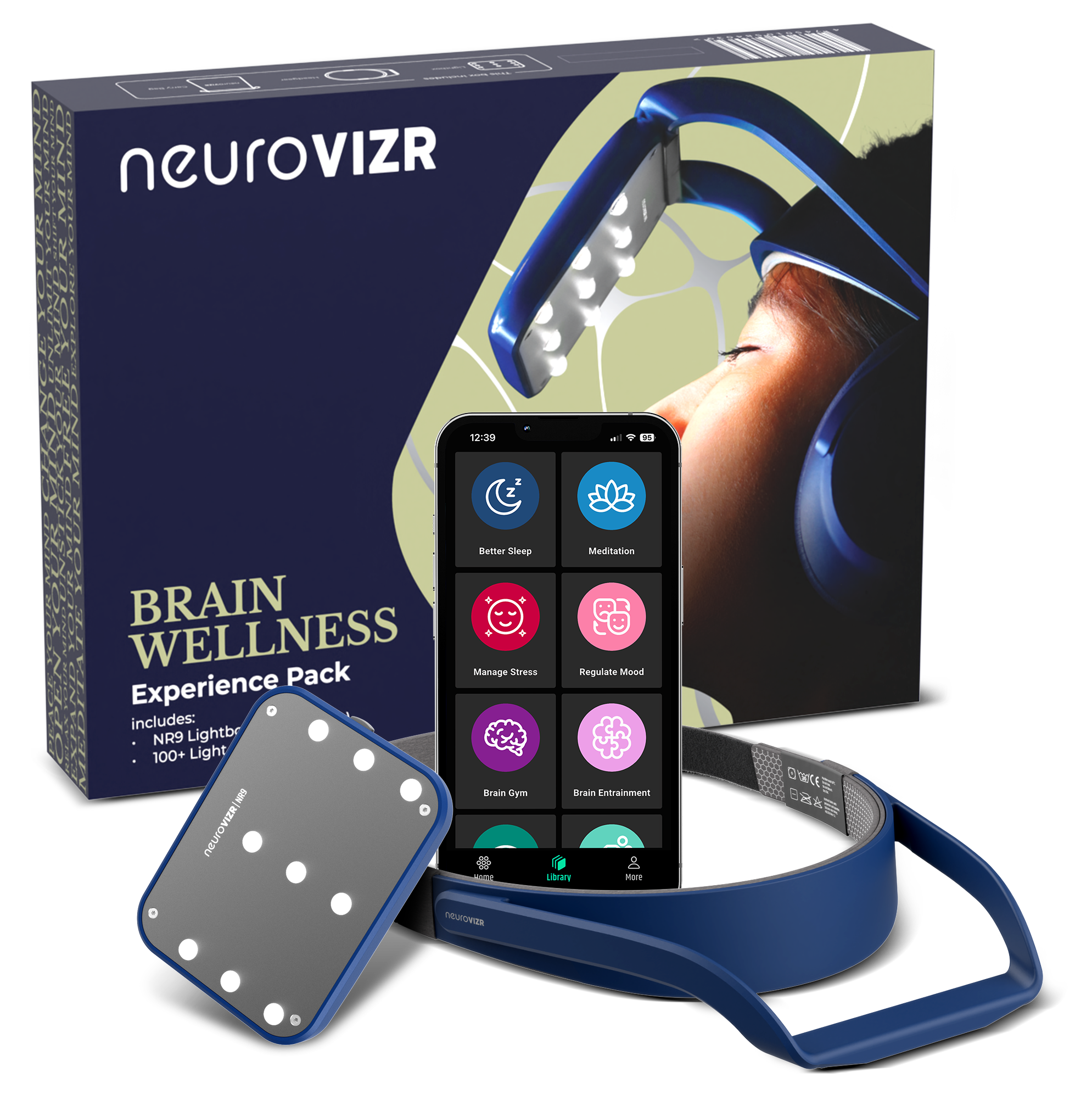 NeuroVIZR Blue verpakking